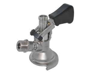 Keg coupler, Keg closure - type M, upper outlet (cellar tap)