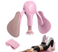 Kegel Pelvic Floor Muscle Trainer for Women, Adjustable 6-35kg Thigh Trainer Pelvic Floor Exercise Devices Thigh Muscle Master Leg Inner Kegel Exerciser for Men Leg Workout Equipment (Pink)