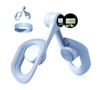 Kegel Pelvic Floor Trainer for Women with Counter , Inner Thigh Muscle Master Exercise Devices, Leg Strengthener Workout Exerciser Equipment for Home Use (Blue)
