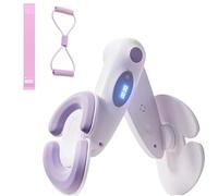 Kegel Pelvic Floor Trainer Set for Women,Anti Slip with Thickened Soft Rubber,360° Rotating Thigh Exerciser with Automatic Counter,Adjustable Resistance Leg Strengthener for Home Gym,Pelvic Repair