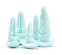 Kegel8 Vaginal Dilator Set of 5 Graduated Silicone Dilators | with Lubrication Channel Designed for Vaginismus Dyspareunia Postpartum Therapy and Gentle Intimate Recovery (Pack of 1)