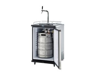 Kegerator, Beer keg refrigerator, Keg fridge - up to 50L kegs (beer bar), in ispensing column Elegant and compensator tap