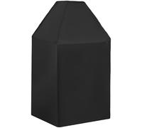 Kegerator Cover, Waterproof Keg Beer Dust Protector for Indoor Outdoor, Full Coverage Beer Tower Shield, Long-lasting Polyester with Hook-and-Loop Fastener, 26.5 x 24.5 x 37 in / 67 x 62 x 93 cm