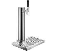 Kegerator Tower Stainless Steel Beer Tower With 1 Tap / 2 Taps 3 And Drip Tray Draft Column for Bar