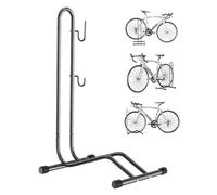 Kegoupdys Bike Stand Freestanding Bicycle Stand Portable Space Saving Bike Storage for Mountain/Road/Kids Bike. Bike Parking for Indoor/Outdoor. 2 IN 1 Bike Rack for Maintenance Stand.