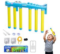 KEGOZ Catching Sticks Games, Drop It Catch It Win It Reaction Game, Drop Sticks Game with 3 Different Speeds, Reaction Games for Kids & Adults (Blue, With Remote Control)