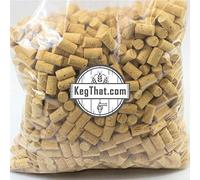 Kegthat Simple Straight Corks for Wine Bottles, Air Locks for Winemaking, Ideal Corks for Craft - 100 Wine Corks, Perfect Bottle Corks for That Perfect Wine