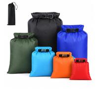 KEHHVCY Dry Sack Waterproof Set for Kayaking - Lightweight Roll-Top Dry Bag Set, Multi-Size Gear Packs for Kayak and Rafting
