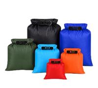 KEHHVCY Stuff Sack Dry Bags Set - Lightweight Waterproof Roll-Top Dry Sacks for Backpacking Gear, Multi-Size Camping Packs