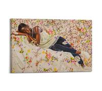 Kehinde Wiley (15) Art Posters Are Suitable for Decorating Living Room, Bedroom, Study, Restaurant, Corridor, Children's Room, EtcFrame-style 12x18inch(30x45cm)
