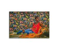 Kehinde Wiley (8) Canvas Poster Wall Art Poster Suitable for Room Aesthetics And Decoration Bedroom And Living Room Unframe-style 12x18inch(30x45cm)