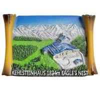 Kehlsteinhaus Eagle Nest Bavaria Germany Refrigerator Magnet Travel Souvenir Fridge 3D Decoration Magnetic Sticker Craft