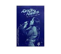 kehoese Gracie Poster Abrams Music Vintage Signed Cover Posters for Room Aesthetic Canvas Wall Art Bedroom Decor12x18inch(30x45cm)
