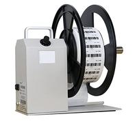 KEhtu Automatic Label Rewinder Machine, Electric Speed Adjustable Digital Tag Rewinder 1-8in/s Synchronize With Various Printer, 123mm Rewind Width and 230mm Rewind Outer Diameter