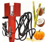 KEhtu Automatic Sugarcane Scraping Machine, 120W Electric Sugar Cane Peeler, Pure copper motor, efficient and fast tare removal, for sugarcane, coconut, pumpkin, winter melon, etc.