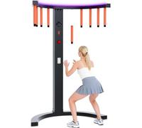 KEhtu Hand Eye Coordination Training,catching Stick Game Reflex Sticks With Led Lights & Mp3, 10-speed Reflex Stick Arcade Machine Games,for Party, Business And Family Game Night (white) Small