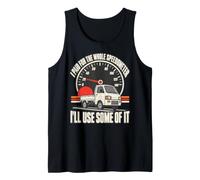 Kei Truck Speedometer Funny Slow Japanese Mini Truck Tank Top