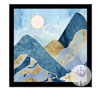 keibiubu Black Picture Frame, 13x13 Picture Frame for Square Photo Poster Canvas Certificate Document Display Horizontally or Vertically High Transparent Wall Gallery(Size 13 x 13 inches)