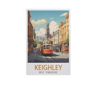 Keighley West Yorkshire，Jigsaw Puzzles for Adults 1000 Piece, Classic Puzzle Teens Boys Girls Puzzles Sturdy Tight Fitting Pieces,Letters On Back for Ideal Challenging And Gift（50x70cm）-GK71