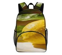 KEIGPERI Lemon on A Plate Travel Laptop Backpack Work Backpack