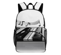 KEIGPERI Piano Music Symbol Travel Laptop Backpack Work Backpack