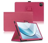 Keihok Case for DOOGEE V Pad 12 inch Tablet Cover with Hand Strap and Pencil Holder, Folding Stand Flip Case for DOOGEE V Pad. (Deep Pink)