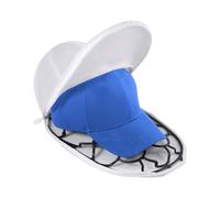 keilend Baseball Cap Washing Cage with Mesh Bag, Hat Washer Cage to Keep Shape, Single Layer Plastic Cap Protector Frame for Washing Machine (Black)