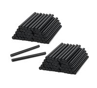 KEILEOHO 100 PCS 7x100mm Black Hot Glue Gun Sticks, Black Hot Melt Glue Gun Sticks, Adhesive Glue Sticks for DIY Craft