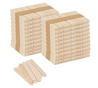 KEILEOHO 1000 PCS 2.5 inch Mini Wooden Lolly Sticks, 65x10mm Small Wood Popsicle Lollipop Sticks, Ice Cream Sticks Craft Sticks for Crafts, Arts, DIY, Decoration