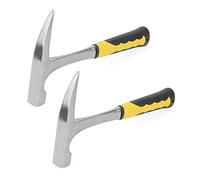 KEILEOHO 2 Pack 24Oz Rock Pick Hammer, 30cm Masonry Brick Hammer for Mining