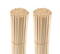 KEILEOHO 200 Pieces Bamboo Chopsticks 40 cm Wooden Chopsticks Wooden Spatulas for Crafts