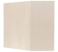 KEILEOHO 20PCS A4 Basswood Sheets, 300x210x3mm Unfinished Plywood Boards for DIY Crafts Engraving