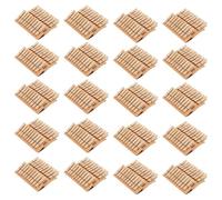 KEILEOHO Mini Wood Clothespins, 400 Pack, 3.5 x 0.7 cm, Wooden Pegs for Crafts, DIY Decoration