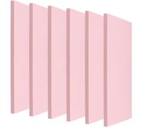 KEILEOHO Pack of 6 Rubber Carving Blocks 20 x 15 cm, Rubber Stamp Carving Blocks, Rubber Carving Rubber Plate Rubber Block for DIY, Crafts, Crafts