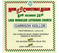 Keillor, Garrison - Now It Is Christmas Again