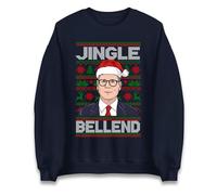 Keir Starmer Christmas Jumper, Ugly Rude Sweatshirt, Xmas Festive Gift Top Navy