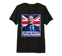 Keir Starmer My Father was A Toolmaker Premium T-Shirt