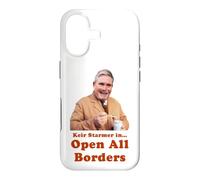 Keir Starmer Open All Borders Funny Political Satire Design Case for iPhone 17