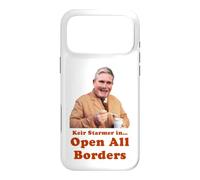 Keir Starmer Open All Borders Funny Political Satire Design Case for iPhone 17 Pro Max