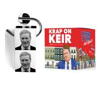 Keir Starmer Toilet Paper Funny Printed Loo Roll in Novelty Gift Box