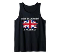 Keir Starmer's A Wanker Union Jack Tank Top