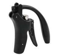 KEISSCO Compact Wine opener Vertical Lever Corkscrew Wine Bottle Opener with Foil Cutter & Extra Screw