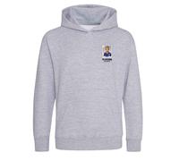 Keisuke Honda World Cup Sticker Kids Hoodie - Gray / 7-8 years