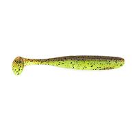 Keitech Easy Shiner 4.5" Green Pumpkin Chartreuse
