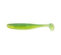 Keitech Easy Shiner 4-Inch Soft Paddletail Swimbait #424 Lime/Chartreuse