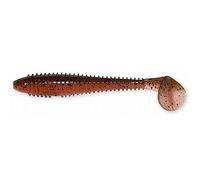 Keitech SOFT LURE SWING IMPACT FAT - PACK OF 5 - By 5, Green Pumpkin Fire, 438, 12