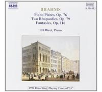 Keith Anderson Brahms/Birer - Piano Pieces, Two Rhapsodies, Fan (CD) (US IMPORT)