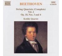 BEETHOVEN: STRING QUARTETS, OP. 18, NOS. 3 & 4 NEW CD