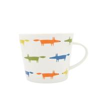 Keith Brymer Jones Collaboration Range - Scion Living 10th Ann. Ceramic Mug - Midi Fox - Multi Coloured - 350ml