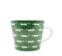 Keith Brymer Jones Collaboration Range - Scion Living Ceramic Mug - Midi Fox - Mint Leaf - 350ml